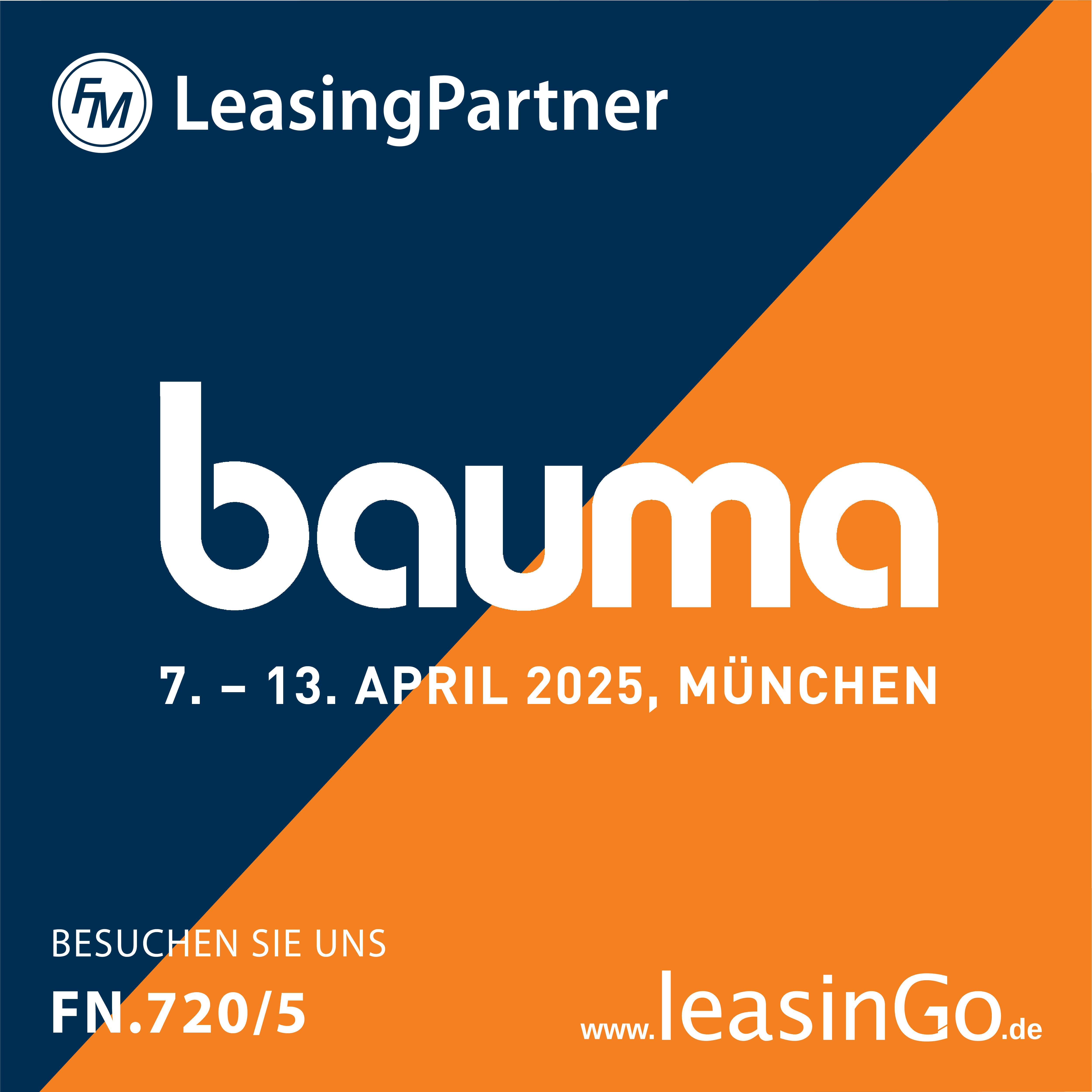 Save the date bauma 2025